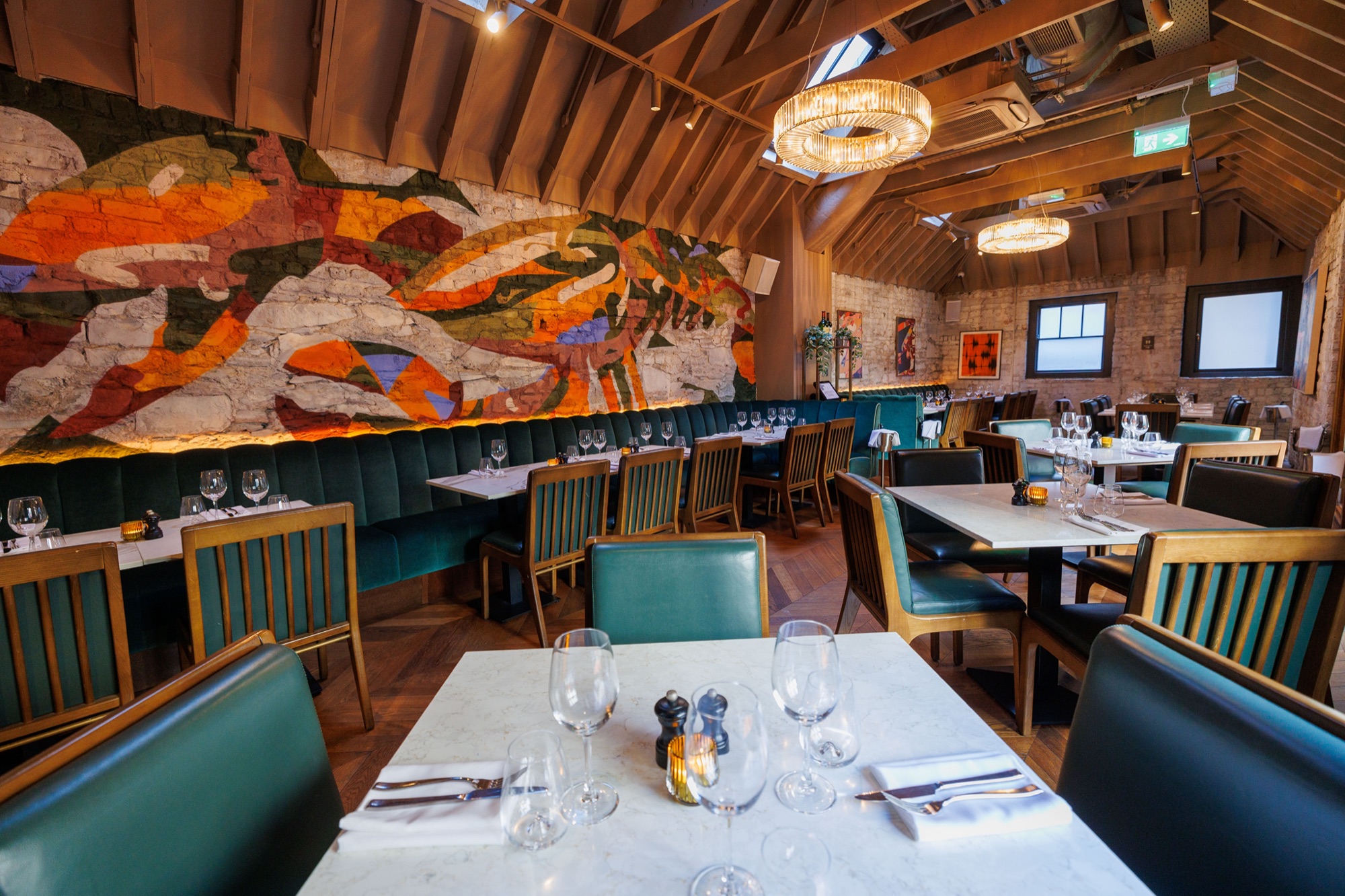 The dining room at Asador