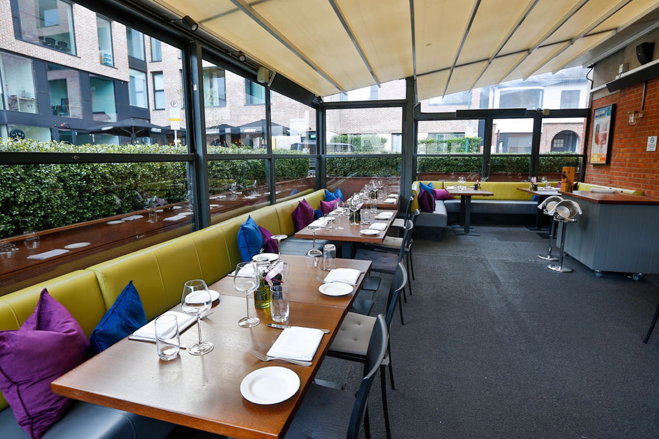 The dining room at Haddington Road