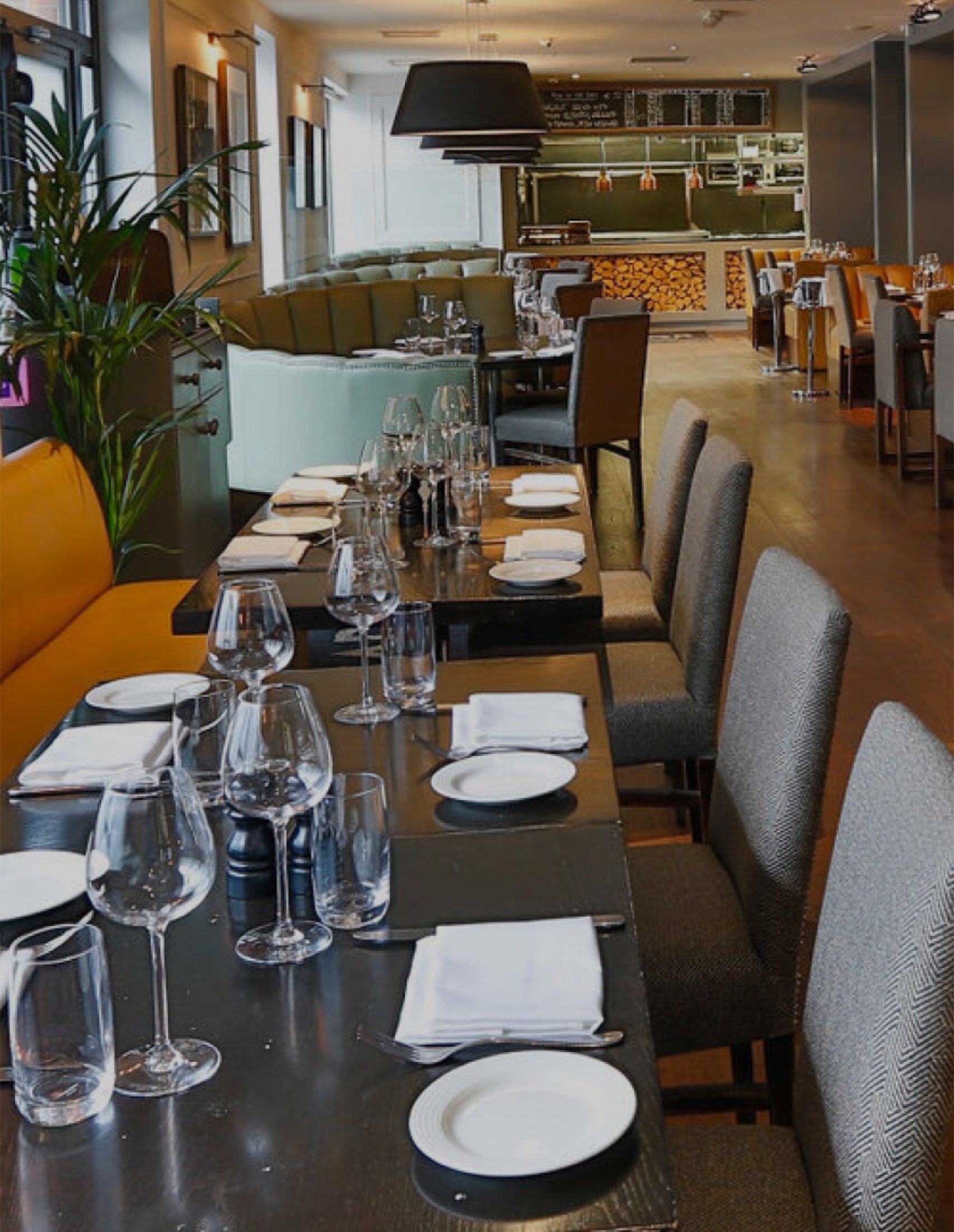 Haddington Road restaurant interior